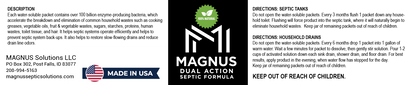 MAGNUS Dual Action Septic Formula